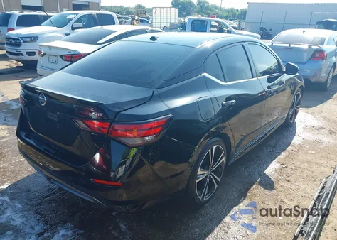 2021 Nissan Sentra Sr Xtronic Cvt из США, поврежденный, VIN 3N1AB8DV0MY214021